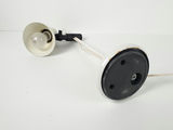 Vintage Industrial Adjustable White Metal Counterbalance Task Desk Lamp - thumbnail 8 of 9