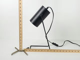 Minimalist Matte Black Cylinder Spotlight Metal Desk Lamp - thumbnail 10 of 10