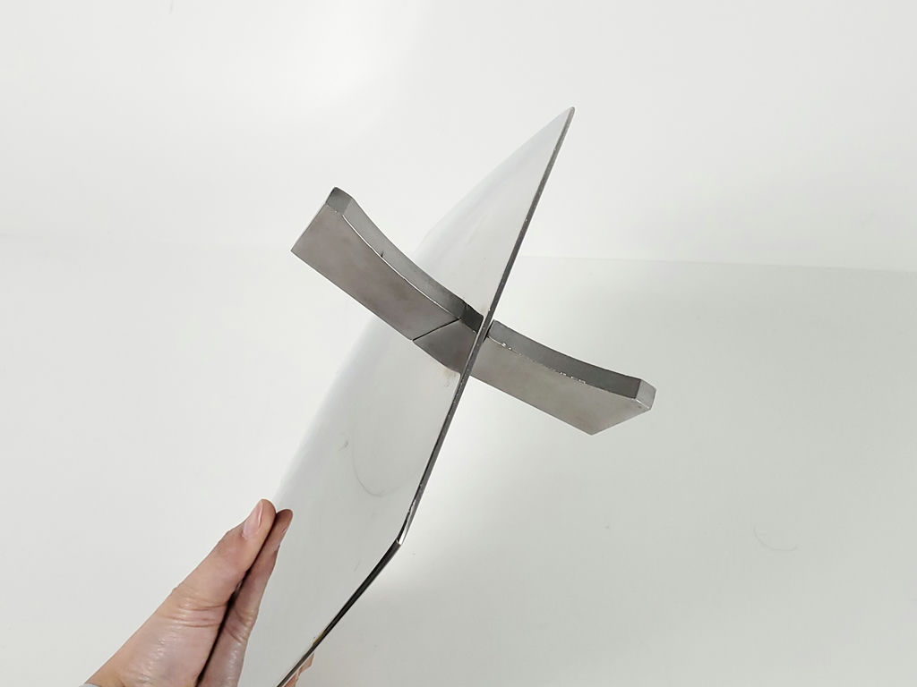 Vintage 1995 Leo Aerts Ziggy Vase Alinea Design Objects Stainless Steel - image 8 of 12