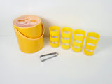 Vintage Drulane Retro Canary Yellow Ice Bucket and Tumbler Set - thumbnail 2 of 8