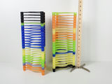 Vintage 90s Modular Interlocking Plastic CD Tower Extra Stackable Base Pieces Lot - thumbnail 7 of 7