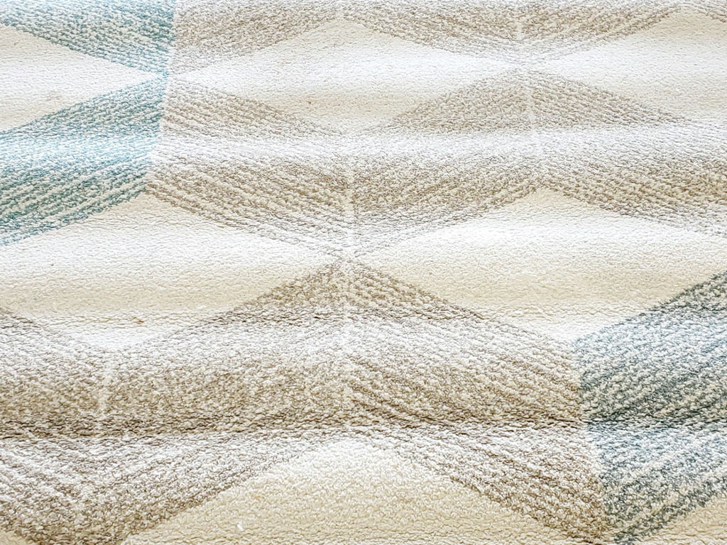 IKEA Marslev High Pile Polypropylene Area Rug - Turquoise & Beige - image 11 of 12