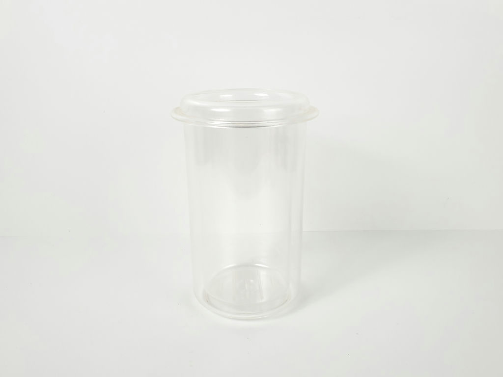 Vintage Guzzini Polaris Clear Acrylic Double Wall Wine Cooler Chiller - image 2 of 8