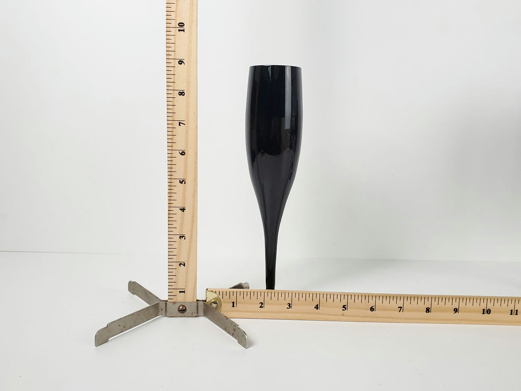 Vintage Libbey Premiere Black Champagne Flutes - Set of 4 - image 7 of 7