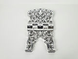 Vintage Faux Chrome Plastic Folding Book Stand Ornate Display Easel - thumbnail 5 of 8