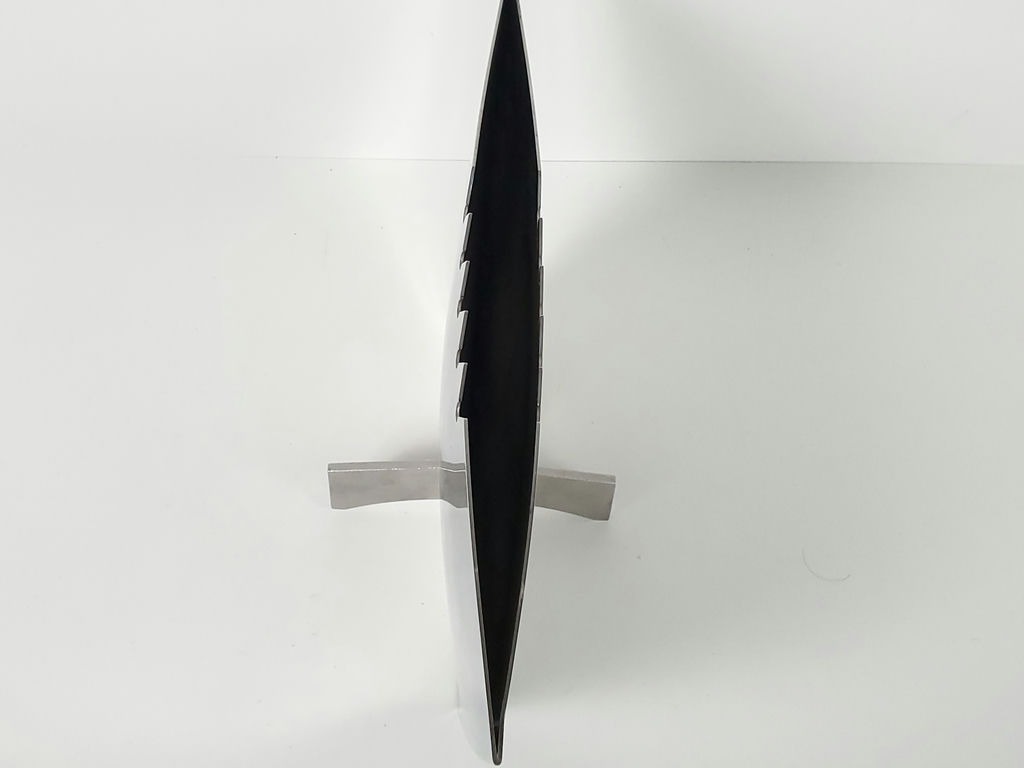 Vintage 1995 Leo Aerts Ziggy Vase Alinea Design Objects Stainless Steel - image 7 of 12