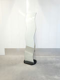 Vintage Modernist Wavy Squiggle Freestanding Floor Mirror - thumbnail 2 of 11