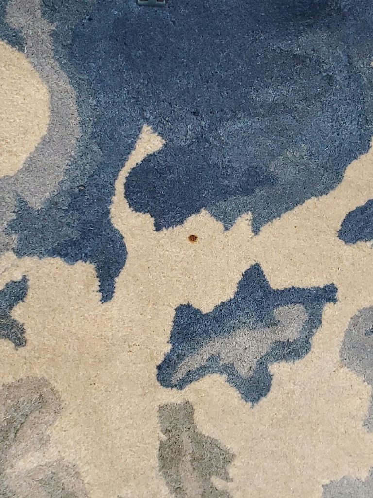 Modern Abstract Ocean Landscape Scene 100% Wool Area Rug - image 7 of 12
