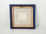 Vintage Sunbonnet Sue Calico Fabric Stretched Wooden Frame Country Wall Art - thumbnail 6 of 7