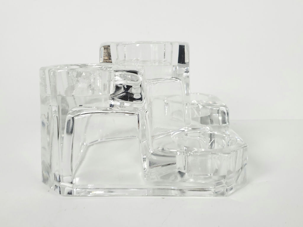 Vintage PartyLite Crystal Castle 5 Tier Votive Tealight Candle Holder - image 6 of 10