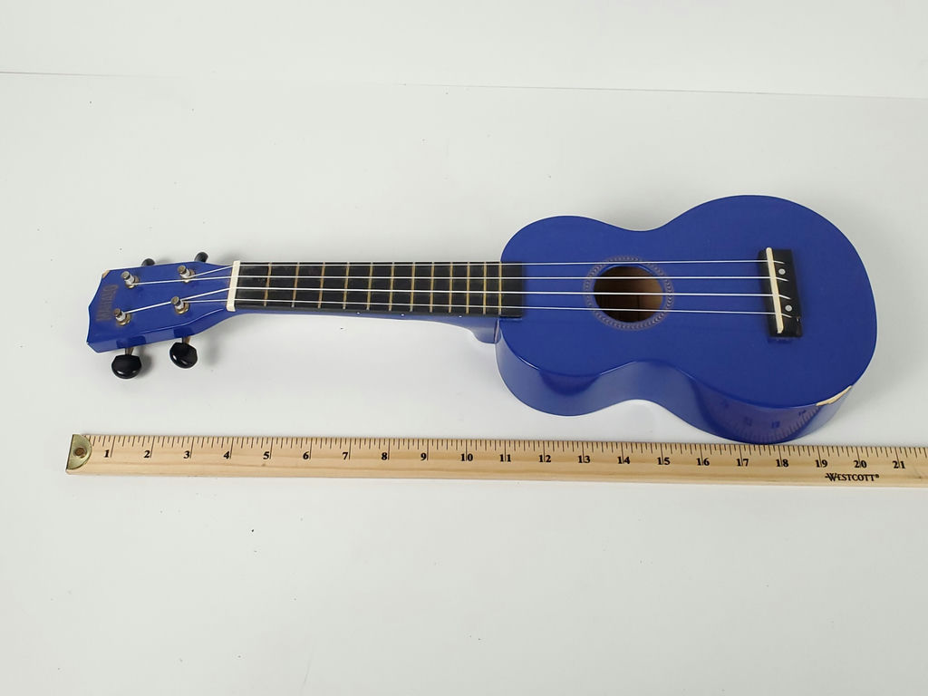 Mahalo MR1bu Rainbow Series Soprano Ukulele Blue Indonesia 4 String - image 7 of 7
