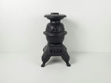 Vintage 1974 Arnels Signed Ceramic Pot Belly Stove Miniature Figurine - thumbnail 1 of 14