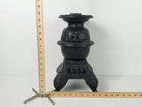 Vintage 1974 Arnels Signed Ceramic Pot Belly Stove Miniature Figurine - thumbnail 13 of 14