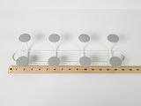 Umbra Yook Modern White Metal Wall Over The Door 8 Peg Coat Rack Organizer - thumbnail 6 of 6