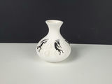 Vintage Cedar Mesa Pottery Navajo Kokopelli Bud Vase Signed J Benally - thumbnail 1 of 7
