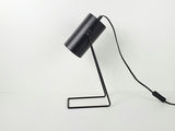 Minimalist Matte Black Cylinder Spotlight Metal Desk Lamp - thumbnail 3 of 10