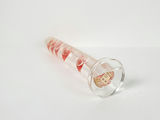 Vintage Glass Galileo Kiss Thermometer 5 Red Floating Hearts Weather Station - thumbnail 6 of 7
