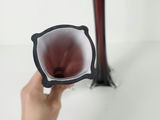 Vintage Amethyst Eiffel Tower Glass Vases - Pair - thumbnail 5 of 10