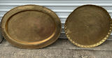 Large Brass Trays - thumbnail 1 of 5