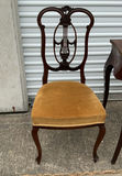 Antique Writing Desk and Matching Carved Chair - thumbnail 5 of 8