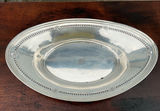 Oval Sterling Silver Serving Tray - thumbnail 2 of 3