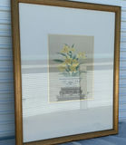 Large Framed Floral Print - thumbnail 1 of 4