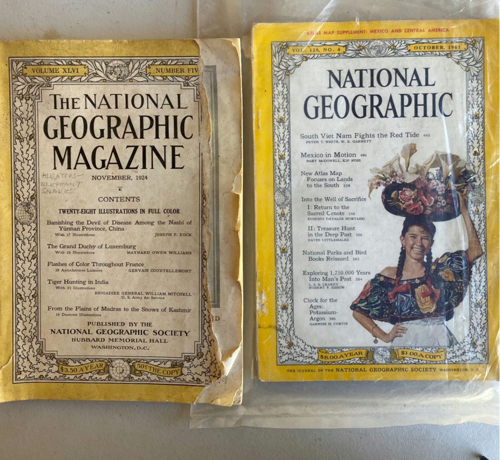 Vintage National Geographic Issues - image 3 of 3