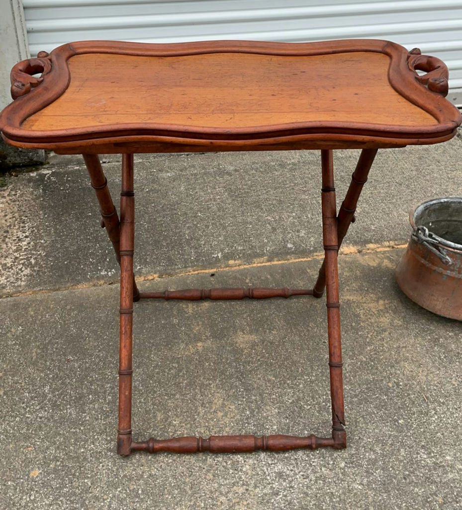 Antique Butler’s Tray Table From Germany - image 1 of 5