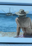 Framed Original Watercolor By Pat Hattan - thumbnail 2 of 6
