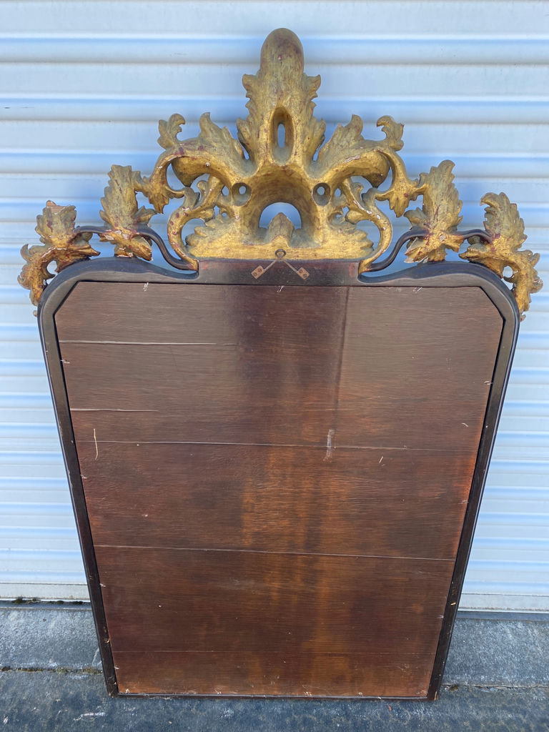 Antique Gilt-edged Wall Mirror - image 4 of 6