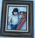 3 Portraits, Indigenous children By Hattan - thumbnail 2 of 10