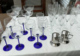 Assorted Glassware with Stemware and Decorative Pieces - thumbnail 2 of 7