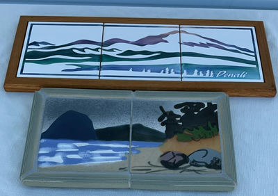 Signed Tile Artwork - Image 1 of 7