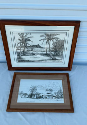 Island Themed Art - Image 1 of 9