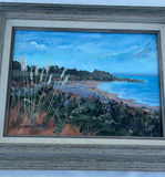 2 Framed Seascapes Acrylics By Hattan - thumbnail 6 of 8