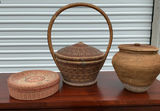 Three Vintage Baskets - thumbnail 1 of 11