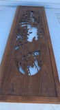 Asian Inspired Wood Panel - thumbnail 1 of 7