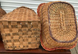 3 Vintage Baskets With Handle - thumbnail 7 of 8