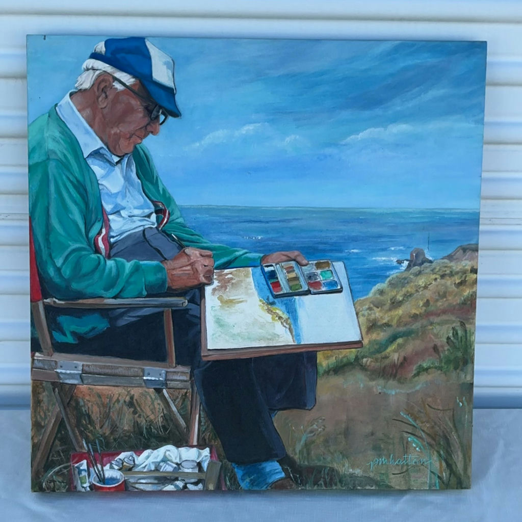 Two Original Acrylics By Hattan - image 6 of 9