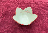Vintage Japanese Ceramic bowls with lids and a leaf-shaped dish - thumbnail 9 of 10