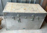 Vintage Metal Trunk - thumbnail 1 of 5