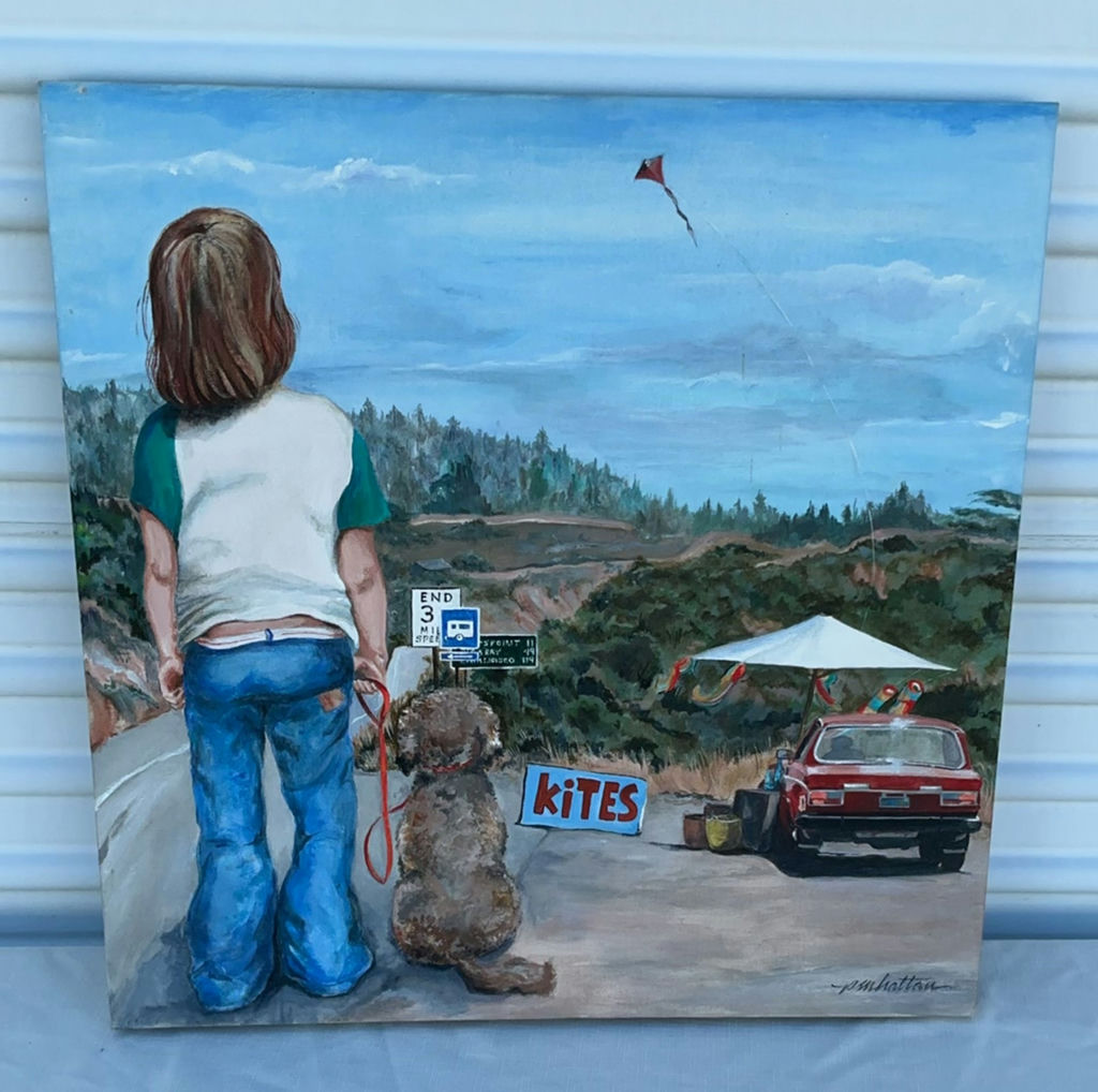 Two Original Acrylics By Hattan - image 2 of 9