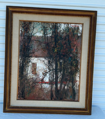 Second Large Original Oil By Michel de Gallard - Image 1 of 8