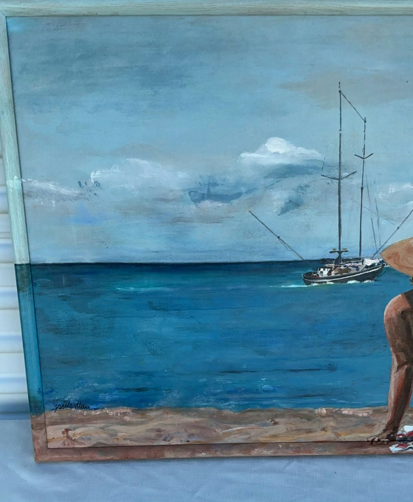 Lanai Original Acrylic By Hattan - image 3 of 6
