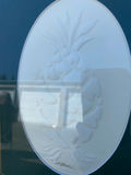 Wooden Framed Wall Mirror With Graphic - thumbnail 6 of 6