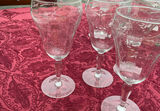 Assorted Vintage Glassware Set: wine glasses, goblets and tumblers - thumbnail 3 of 4