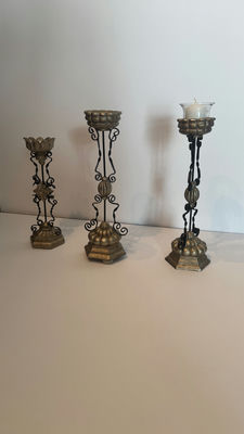 Vintage Candle Holders - Image 1 of 5