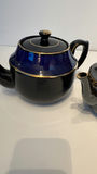 Vintage British Teapot Lot of 2 - Cobalt Blue Price Bros & Moriage Standard England - thumbnail 9 of 10