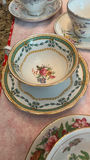 Lot of 8 Vintage English Fine Bone China Teacup & Saucer Sets - Includes Shelley "Wild Flowers" - thumbnail 16 of 17