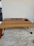 Wooden laptop desk with foldable legs - thumbnail 2 of 4